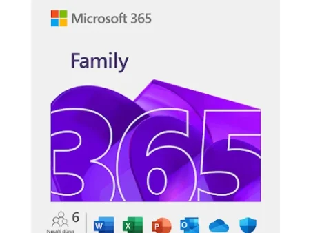 Phần mềm Microsoft 365 Family Subscr PK Lic 1YR Online APAC EM ESD