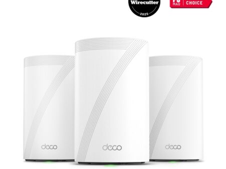 Hệ thống Mesh Wi-Fi 7  Tp-link BE10000 cho gia đình 3-pack DECO BE63