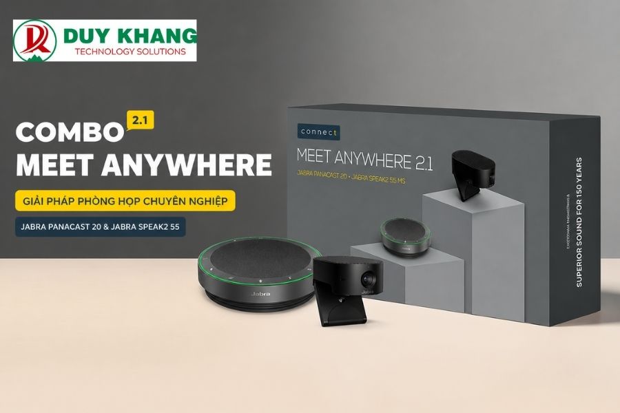 Bộ jabra meet anywhere 2.1 dành cho cuộc họp chuyên nghiệp