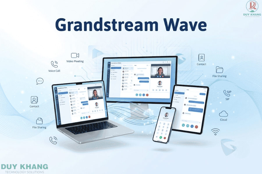 Ứng dụng Grandstream Wave - Duy Khang Tech