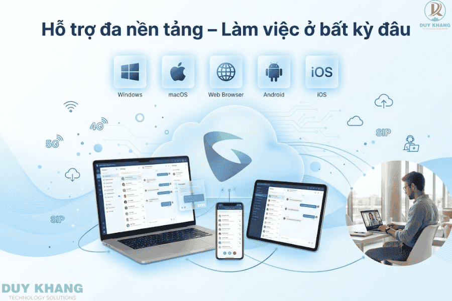 Ứng dụng Grandstream Wave - Duy Khang Tech