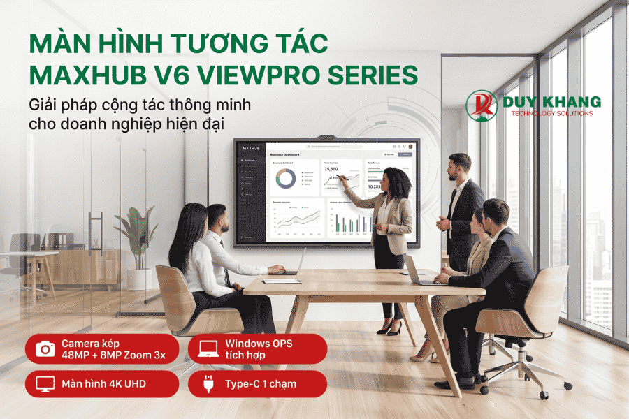 Màn hình tương tác Maxhub V6 ViewPro Series - Duy Khang Tech