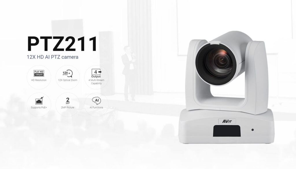Camera hội nghị Aver PTZ211 - Duy Khang Tech
