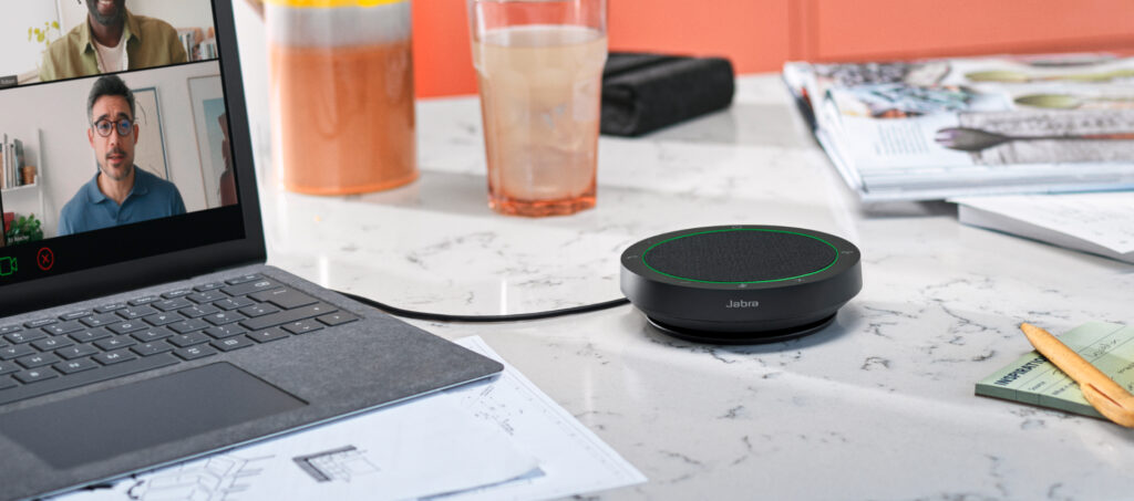 loa hội nghị Jabra Speak2 40 kết nối mượt mà Zoom, Team, MS- Duy Khang
