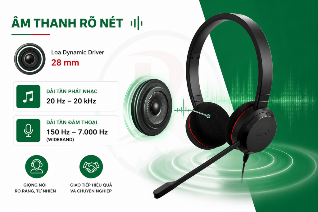 Đàm thoại mượt mà, ổn định