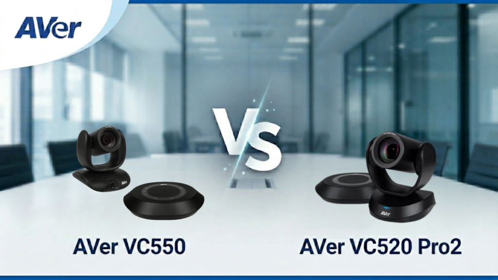 Thiết bi hội nghị Aver VC550 - So sánh Aver VC550 với đối thủ