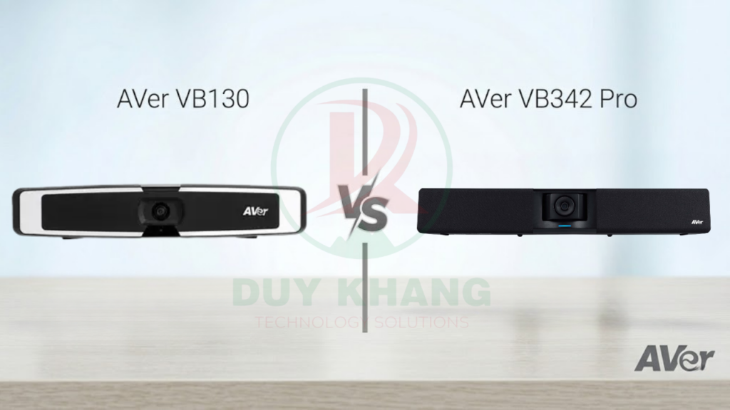 Thiết bị họp trực tuyến AVer VB342 Pro - So sánh AVer VB342 Pro