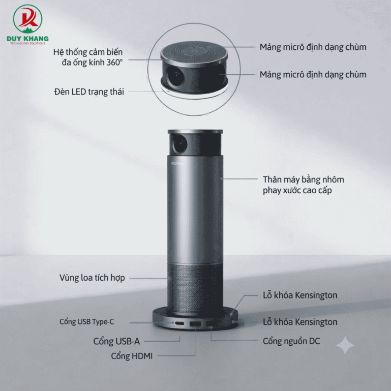 Camera hội nghị Rocware RC360 Pro chính hãng - Duy Khang