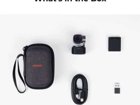 OBSBOT Tiny 3 Webcam 4K AI PTZ