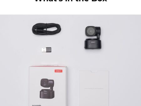 OBSBOT Tiny SE Webcam 1080p AI PTZ