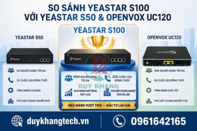 Tổng đài yeastar s100