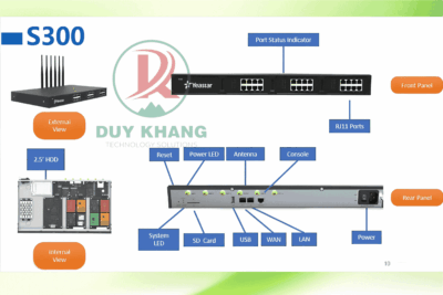 Tổng đài IP Yeastar S412