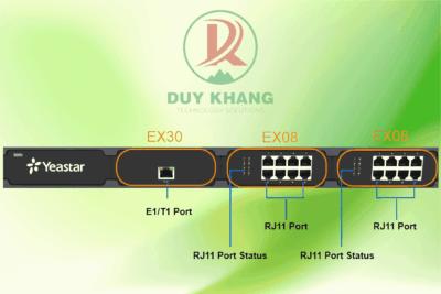 Tổng đài IP Yeastar S412