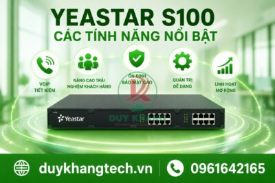 Tổng đài IP yeastar s100