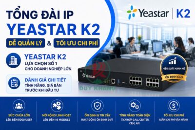 Tổng đài IP Yeastar K2 