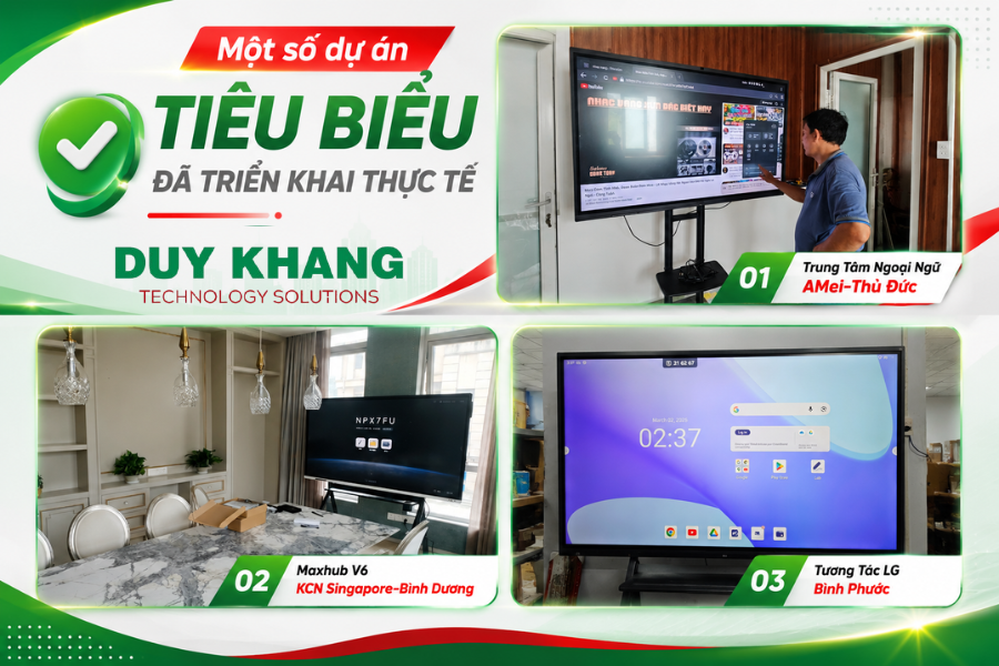 Màn hình tương tác thông minh DUY KHANG